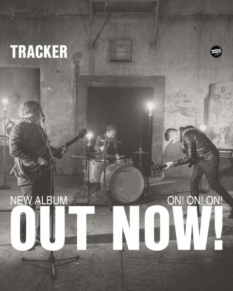 HAPPY RELEASE DAY: tracker ... ON! ON! ON! is out now!